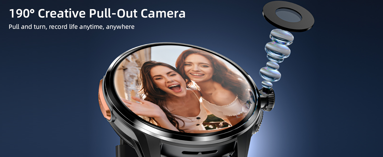 190° Creative Pull-Out Camera