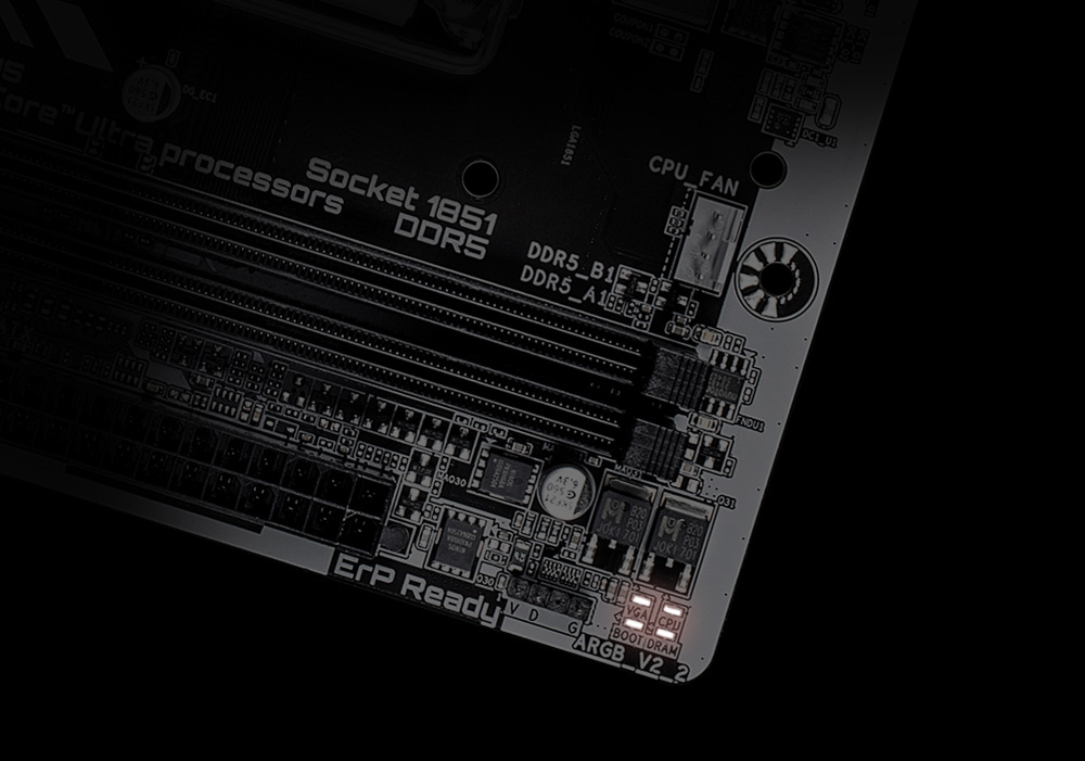 GIGABYTE H810M S2H GEN5 Motherboard