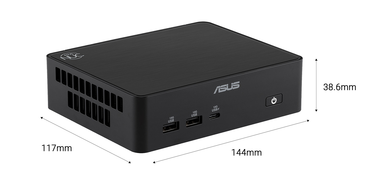 ASUS NUC 16 Pro Barebone Mini PC