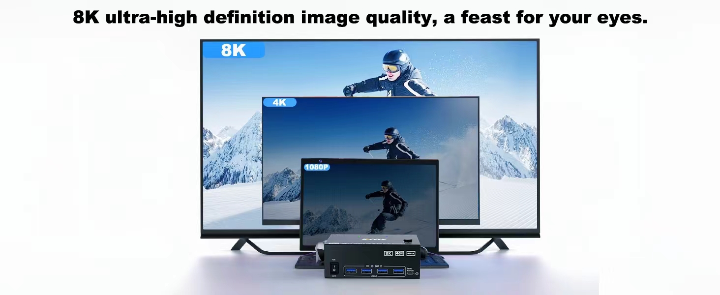 2 PC share 3 Monitor and 4 USB3.0 Devices