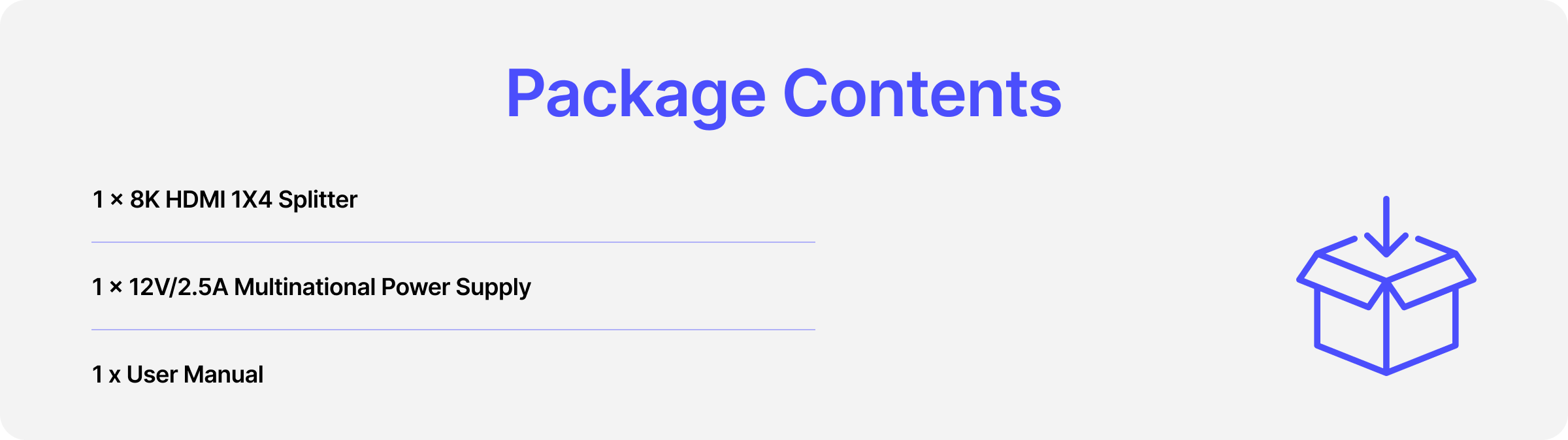 package content