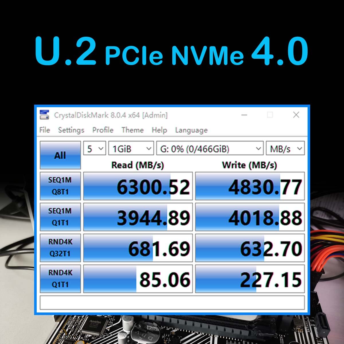 U.2 SSD Adapter