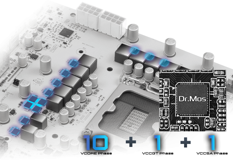 ASRock B860 CHALLENGER WIFI WHITE Motherboard