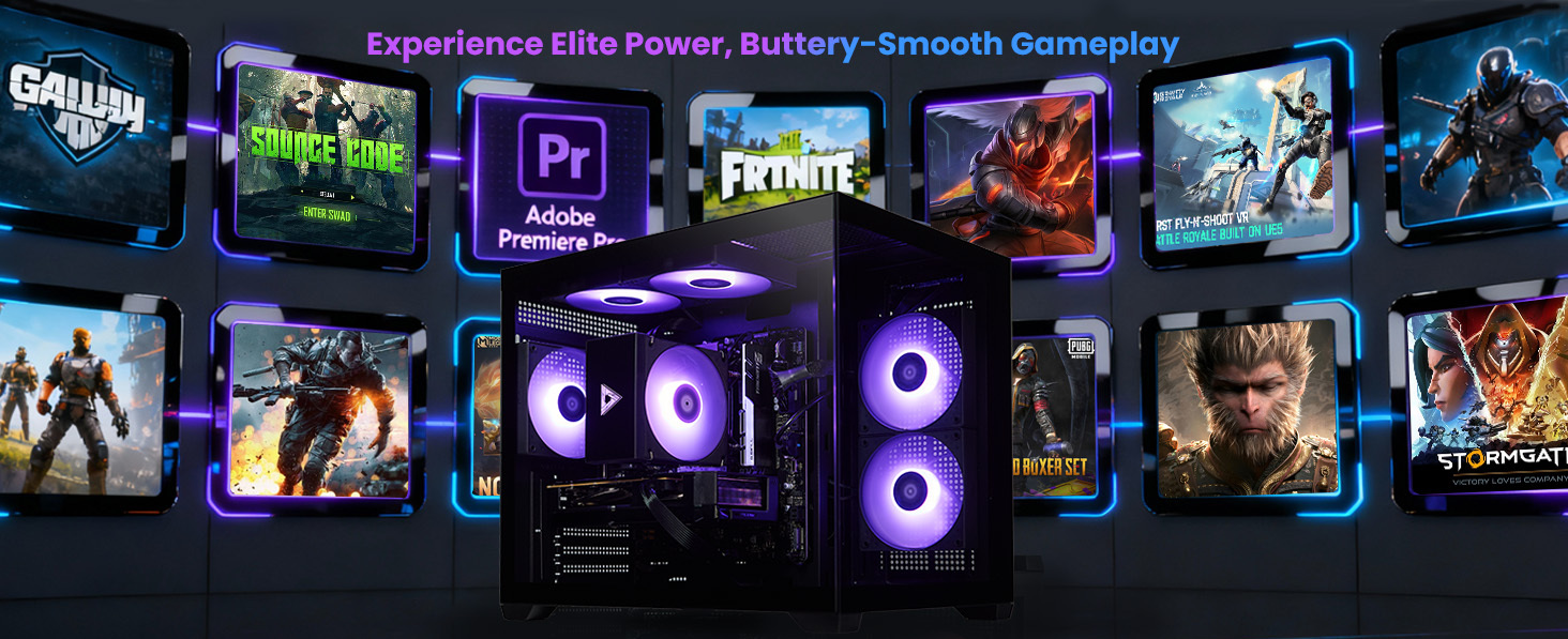 STORMCRAFT SIRIUS SI1440FBB-560N2 Gaming PC