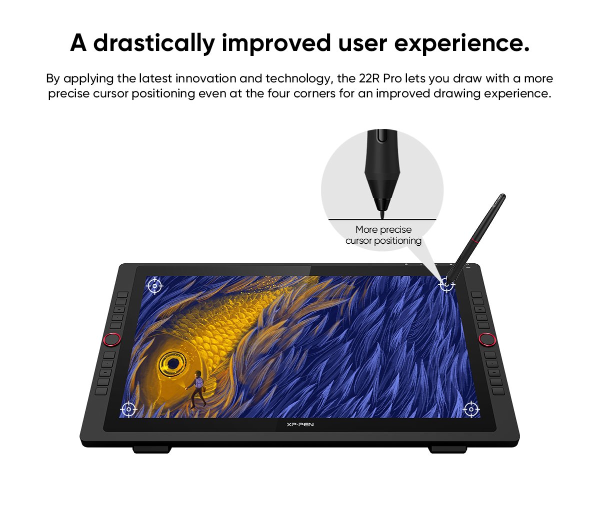 XP-PEN 22R Pro Drawing Tablet 21.5 Inch Pen Display Graphic