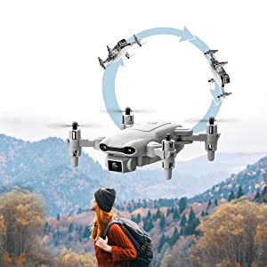 Drone Mini Portátil Giro 360 Wifi + Control 2.4ghz Cámara Hd