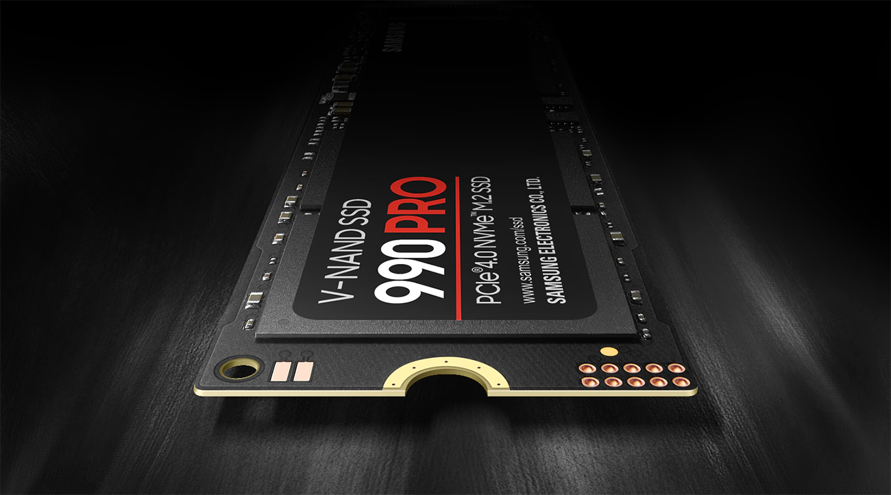 SAMSUNG PCIe 4.0 NVMe™ M.2 SSD 990 PRO