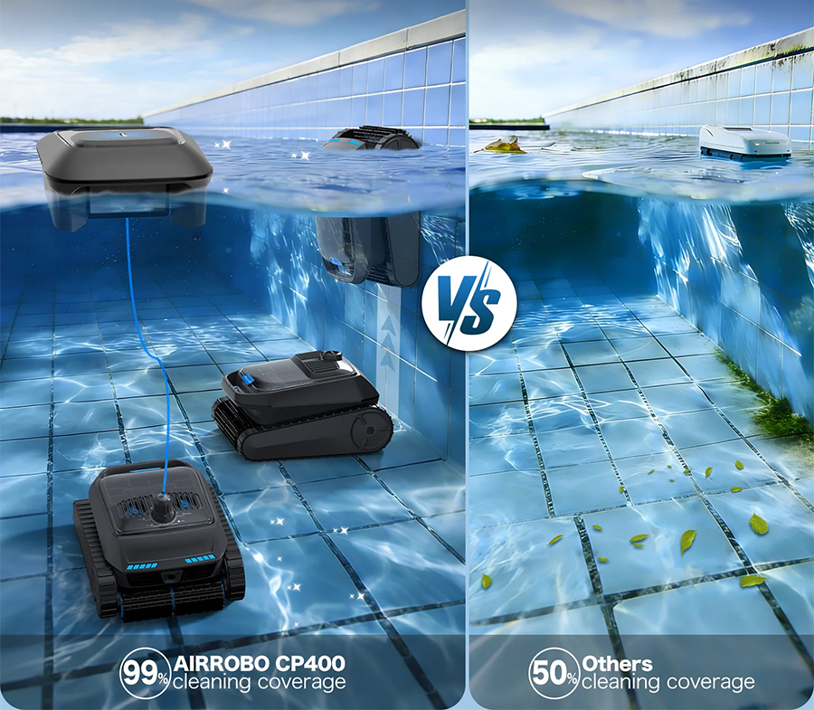 AIRROBO CP400 All-In-1 Pool Cleaner + Surface Skimmer