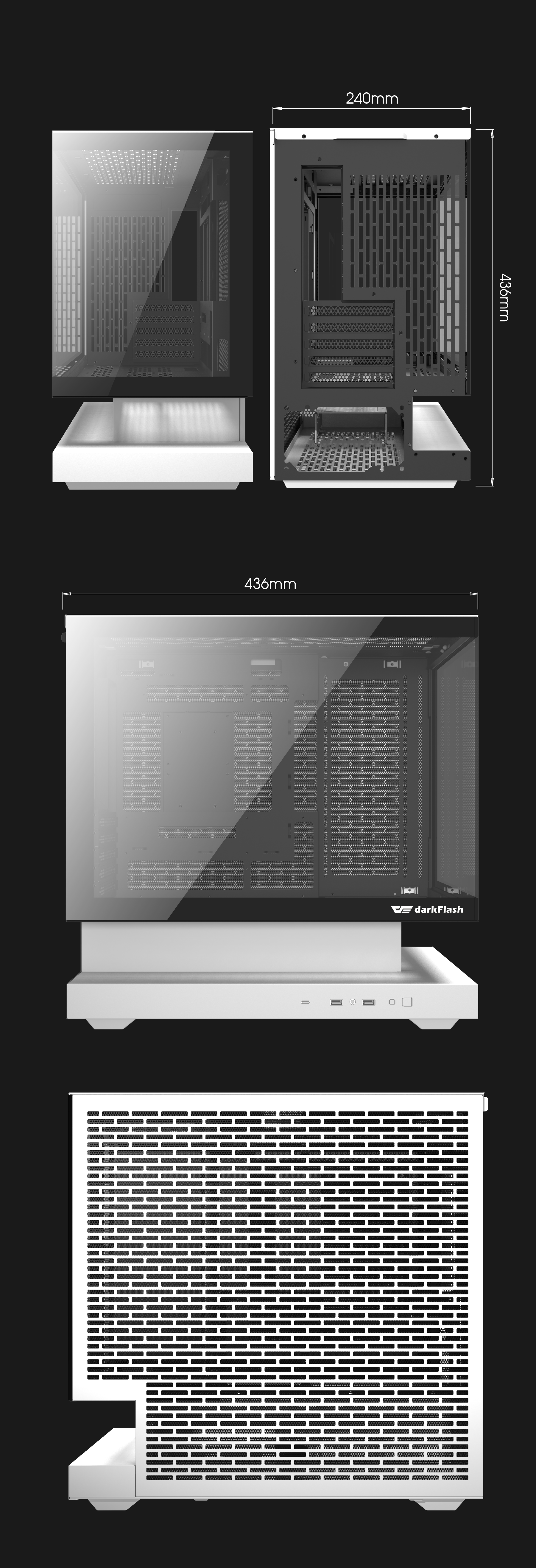 FLOATRON F1 M-ATX PC Case