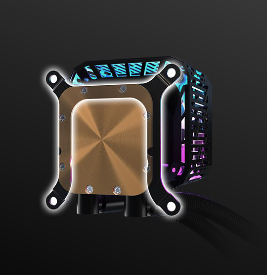 ASRock PHANTOM GAMING 360 LCD AIO Liquid Cooler