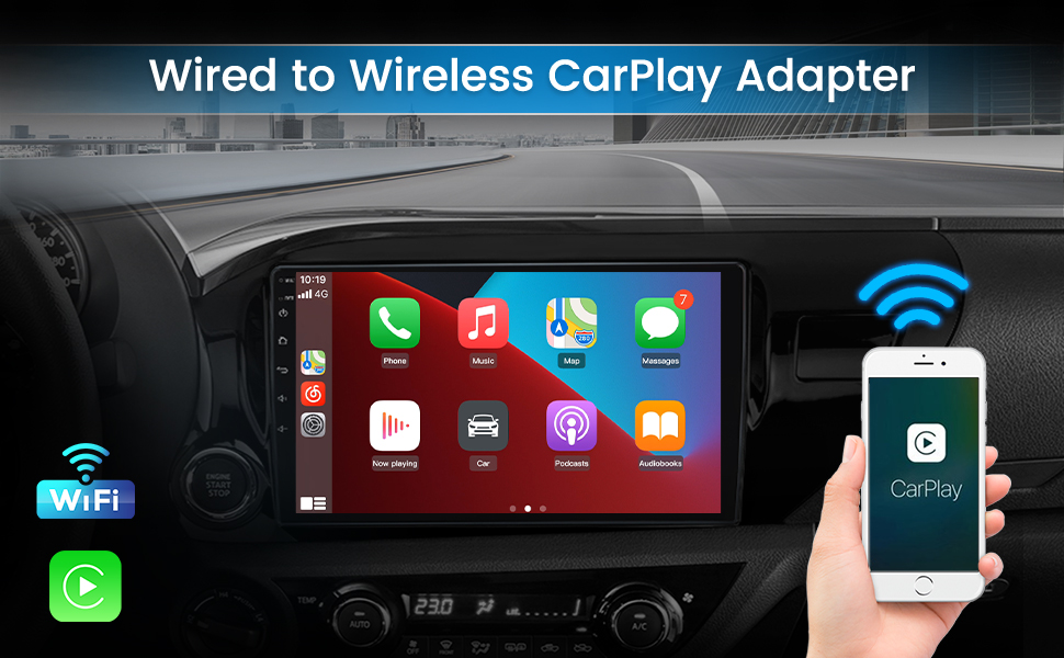 Binize Wireless CarPlay Adapter for Factory Wired CarPlay Cars
