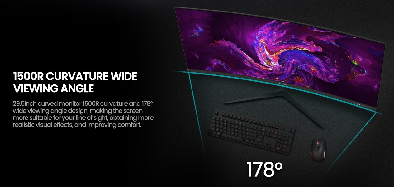 30-Inch Curved Monitor Introduction