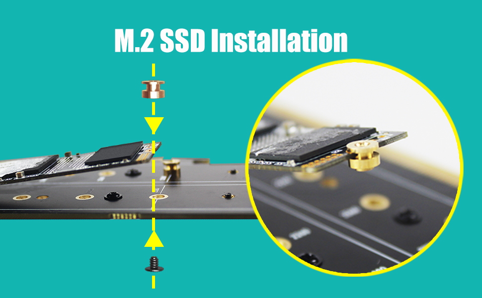 quad m.2 pcie adapter