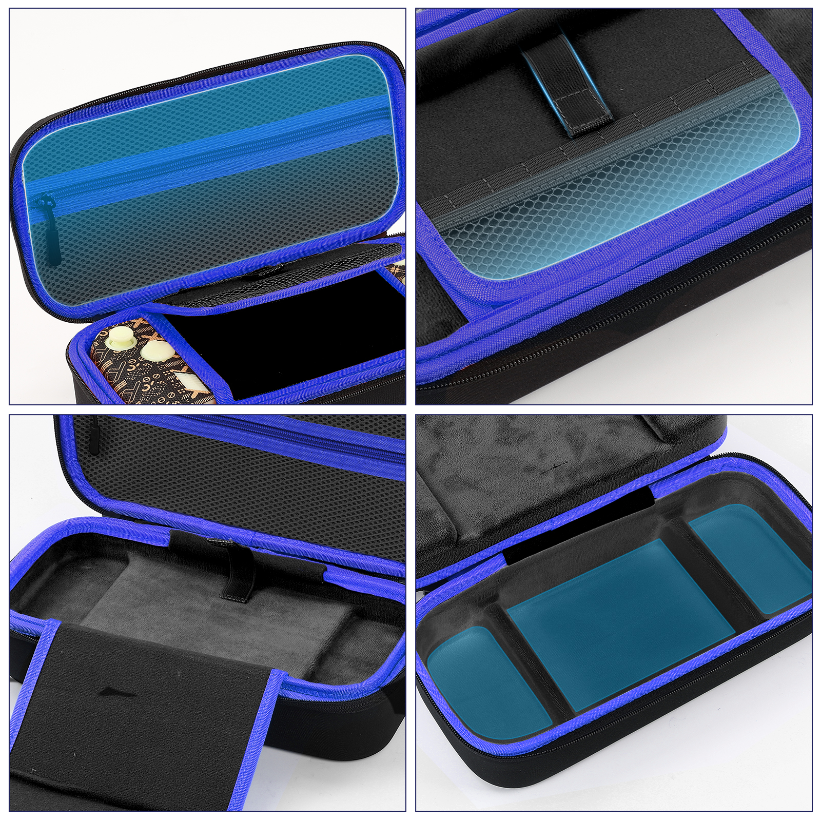 The eva high density bag has double layers. It can storage ROG ALLY and accessories.