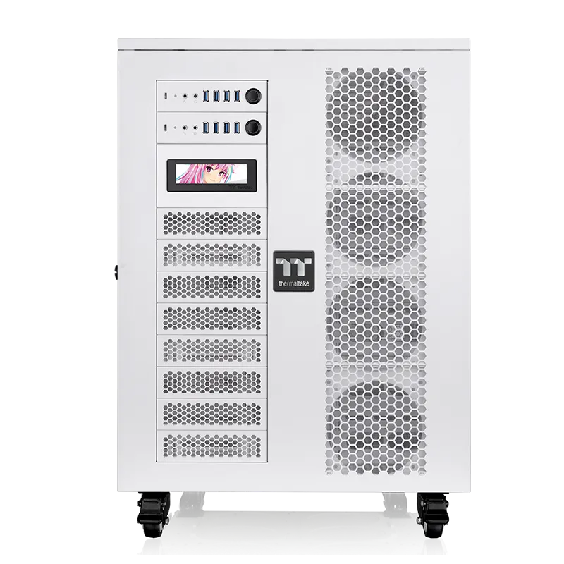 Thermaltake AX1000 TG Snow AI Workstation Chassis