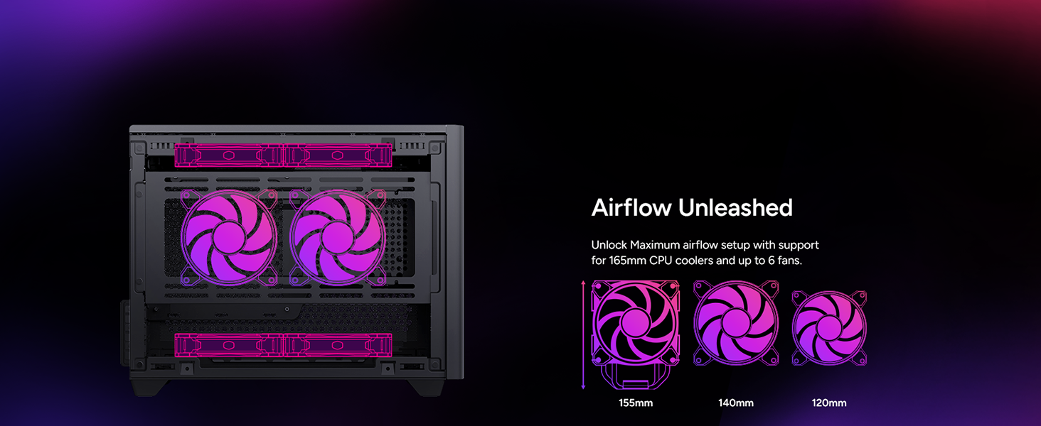 Cooler Master NR200 SFF Small Form Factor Mini-ITX Case 