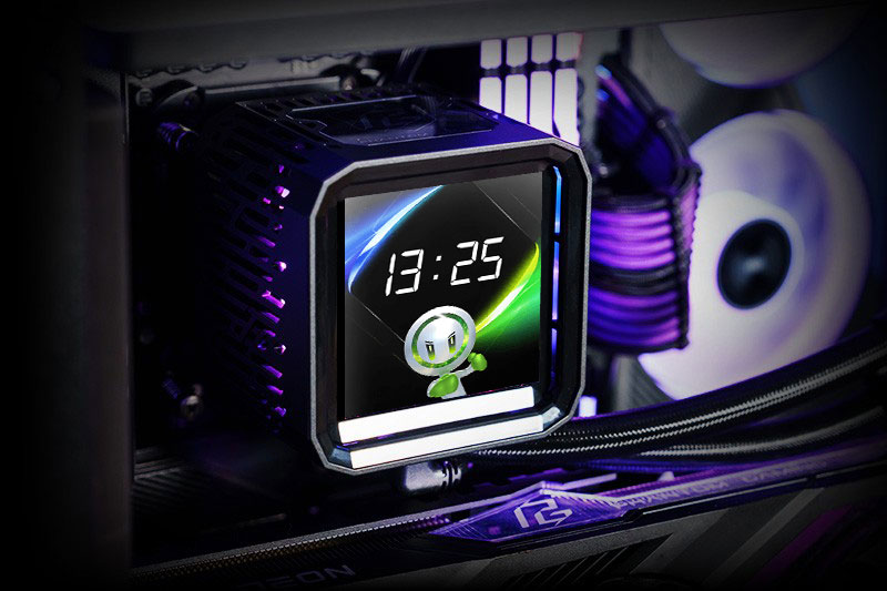 ASRock PHANTOM GAMING 360 LCD AIO Liquid Cooler
