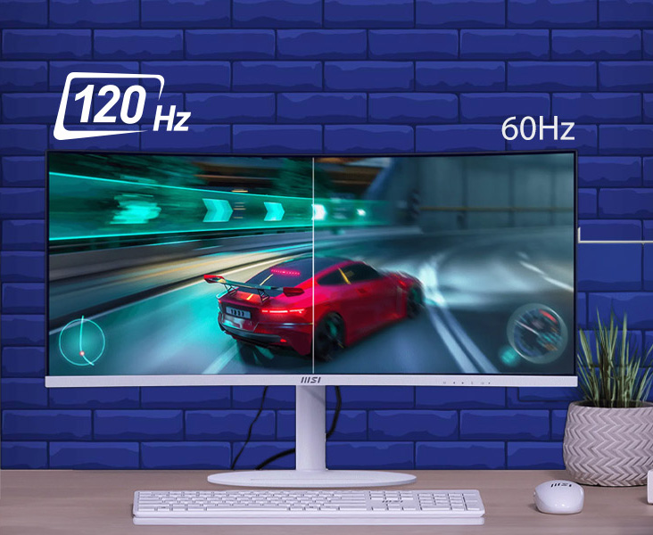 MSI Modern MD342CQPW Curved Computer Monitor