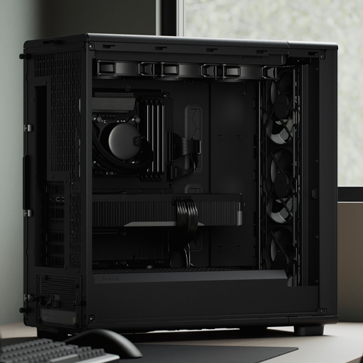 Fractal Design Epoch XL White - Tempered Glass Clear Tint - High Airflow PC Gaming Case