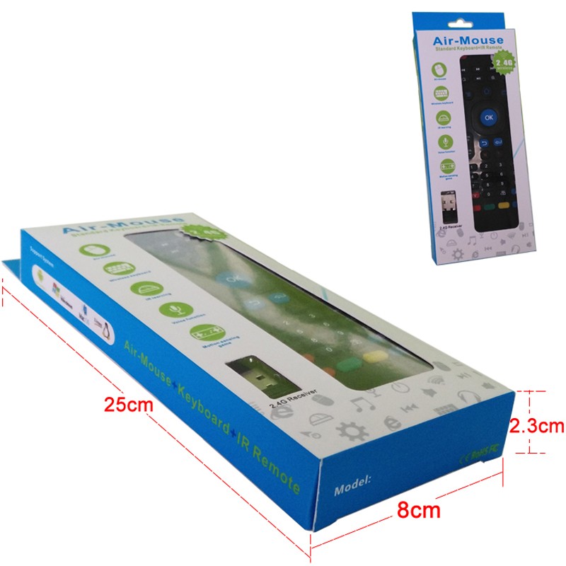 Air Mouse Teclado Inalámbrico Mini Keyboard TV Box Smart PC – COLMETECNO