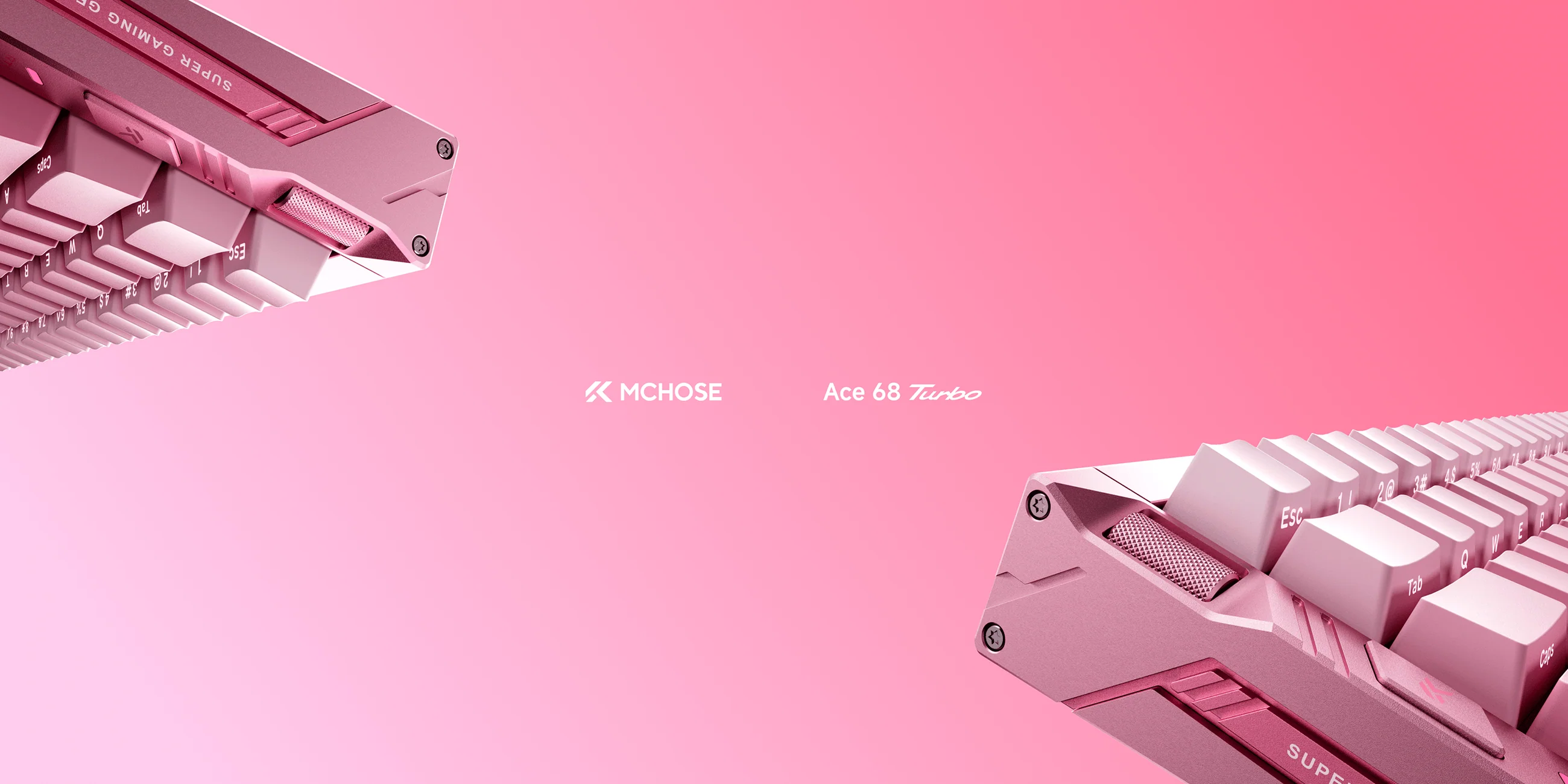 MCHOSE Ace68 Turbo 65% Aluminum Hall Effect Magnetic Switch Keyboard