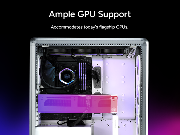 Cooler Master MasterFrame 600 Silver ATX Mid-Tower PC Case