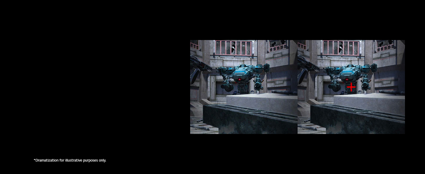 Crosshair Feature Brings an Accuracy Advantage