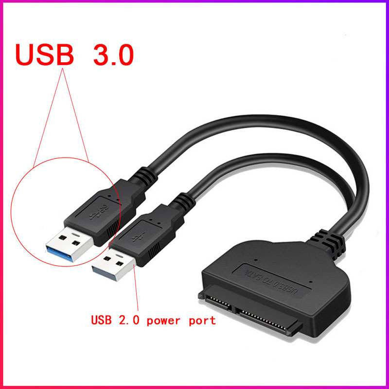 SUPERPLUS USB to SATA Power Cable for 2.5 SATA HDD SATA to USB Sata Cable