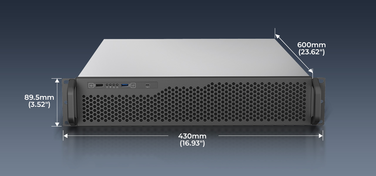 Rosewill RSV-Z2006 2U Rackmount Server Chassis