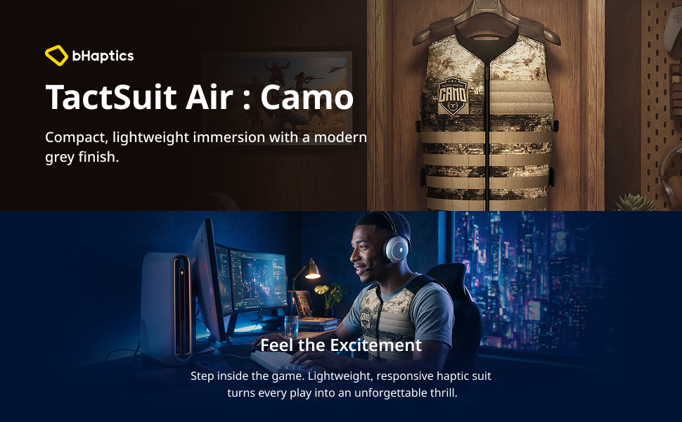 TactSuit Air : Camo - Banner