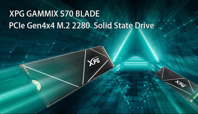 ADATA XPG GAMMIX S70 Blade PCIe Gen4x4 M.2 2280 1TB 2TB Internal Gaming SSD