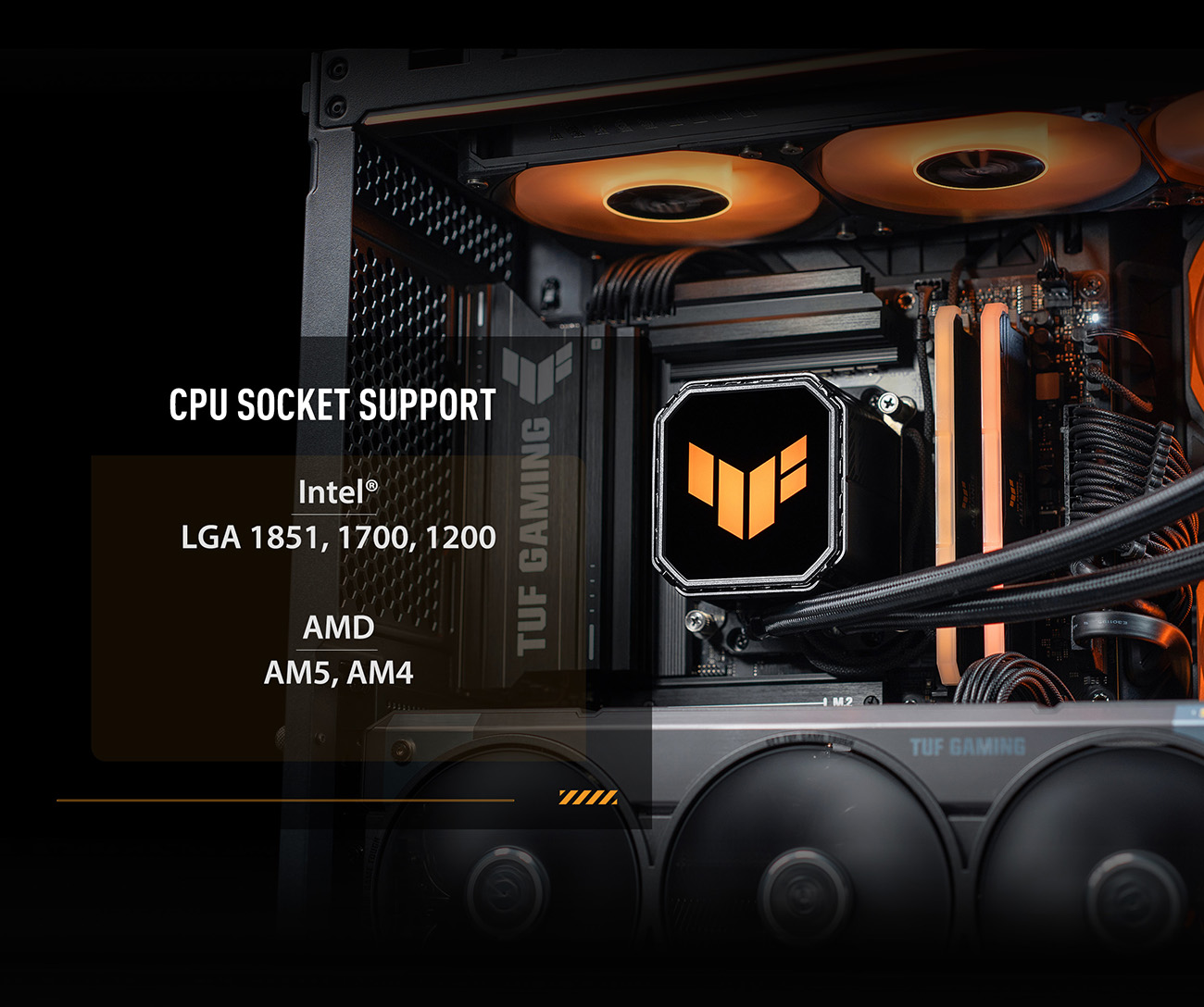 ASUS TUF Gaming LC III 360 ARGB AIO Liquid CPU cooler