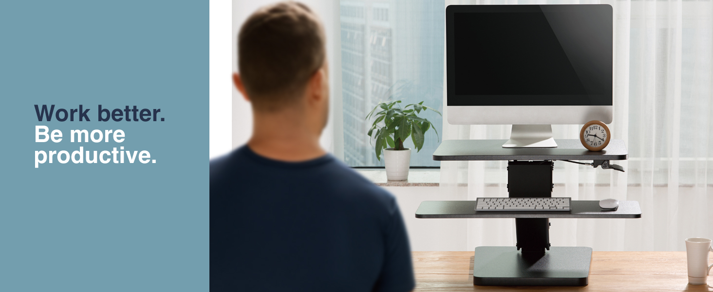 Desky Zero Standing Desk Converter