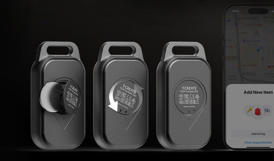 Team Group EXPERT P34F Find My External SSD