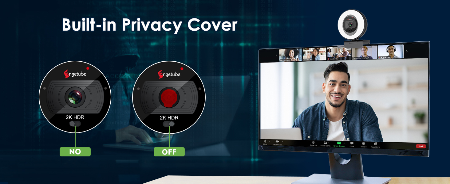 Enhanced Privacy with a Convenient Built-In Privacy Cover