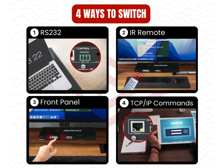 4 ways to control