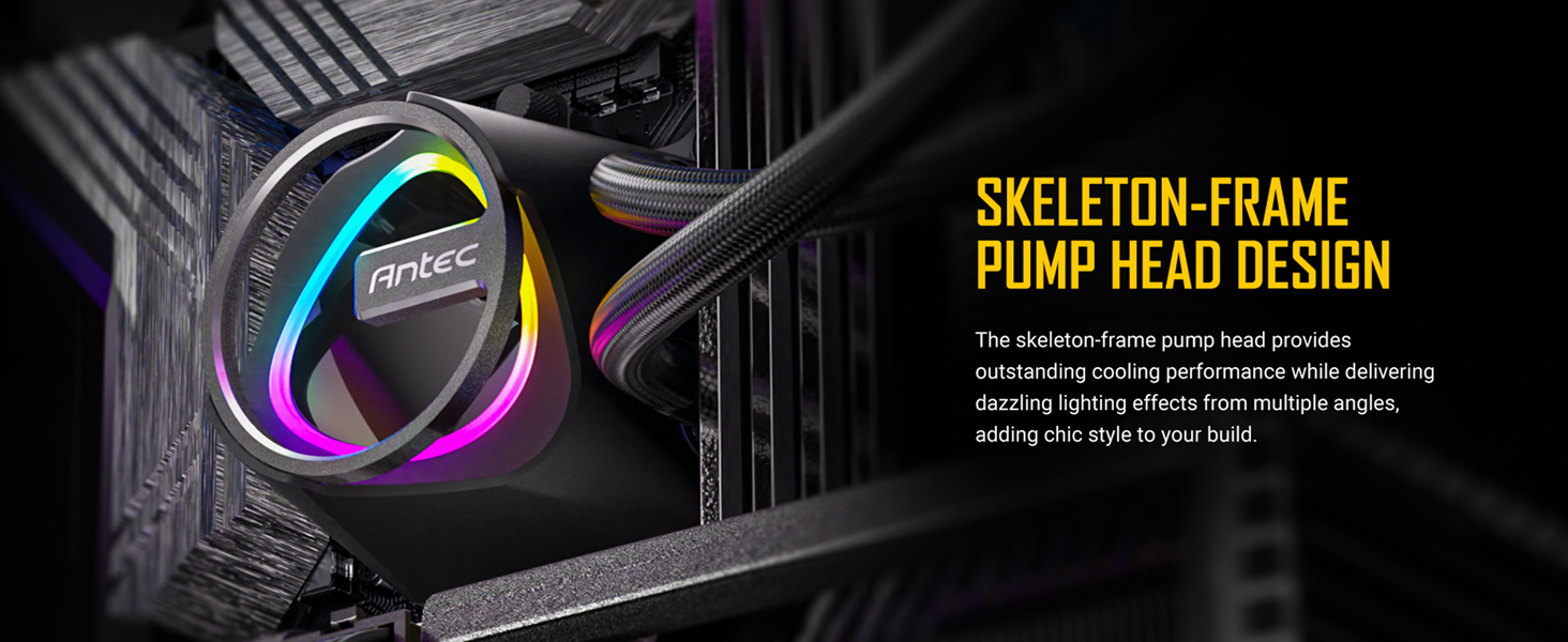Antec Skeleton Matrix 360 ARGB Liquid CPU Cooler