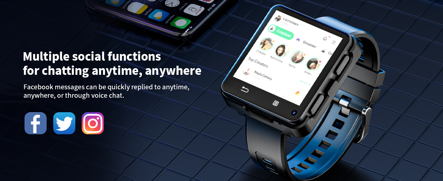 Smart Watch with Camera