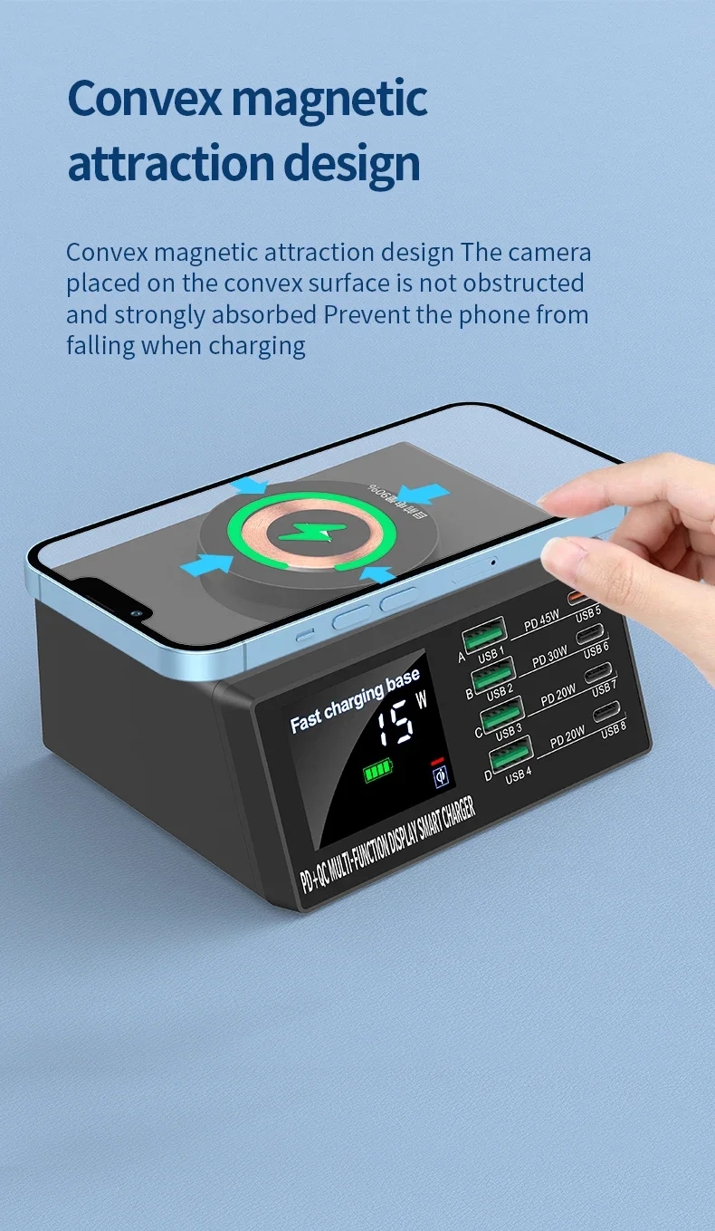 110W 8Ports Multifunctional charging station