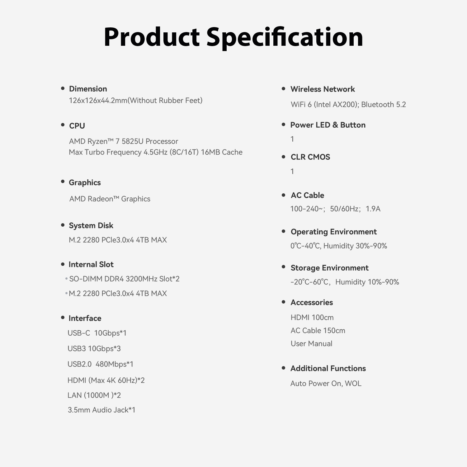 Beelink MINI PC