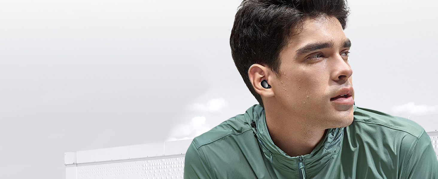 kurdene Wireless Earbuds Bluetooth 5.3 Light Weight in Ear Headphones