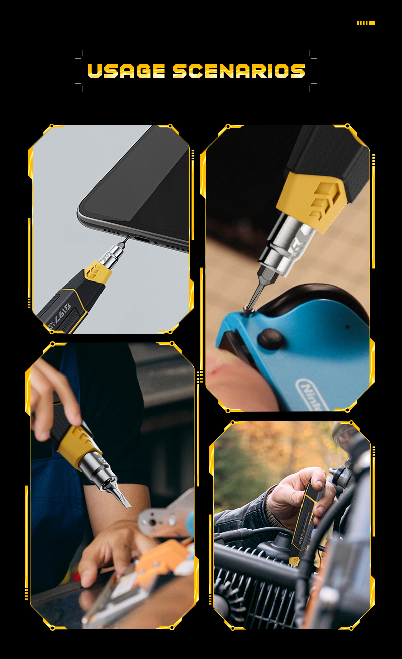 Manual Magnetic Precision Screwdriver Set