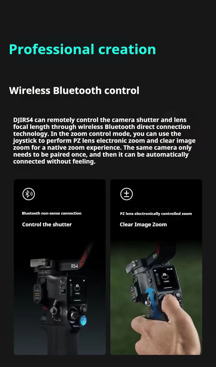 DJI RS4Pro Detailed Description