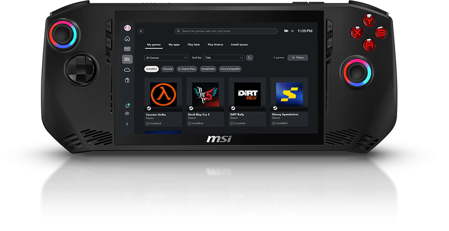 MSI Claw A8 BZ2EM Handheld