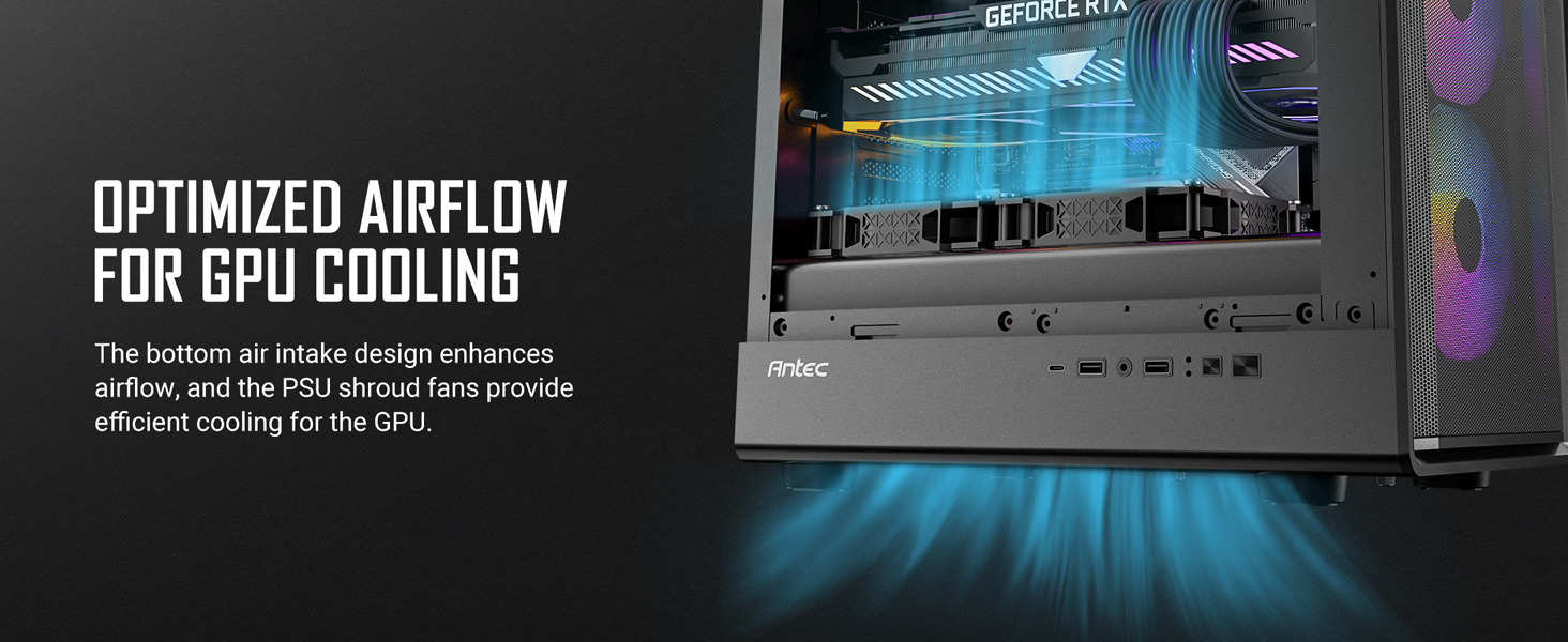 Antec P6 Neo ARGB Mid-Tower ATX PC Case