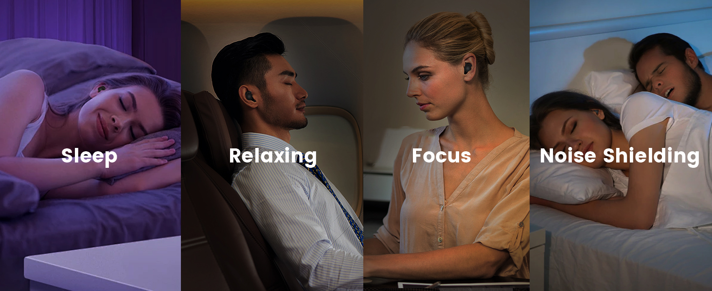Sleep Headphones, Sleep Earbuds for Side Sleepers, Wireless Earbuds