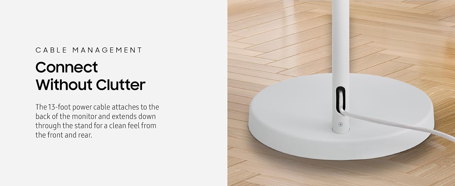 SAMSUNG Movingstyle M7 Smart Monitor with Adjustable Rolling Stand