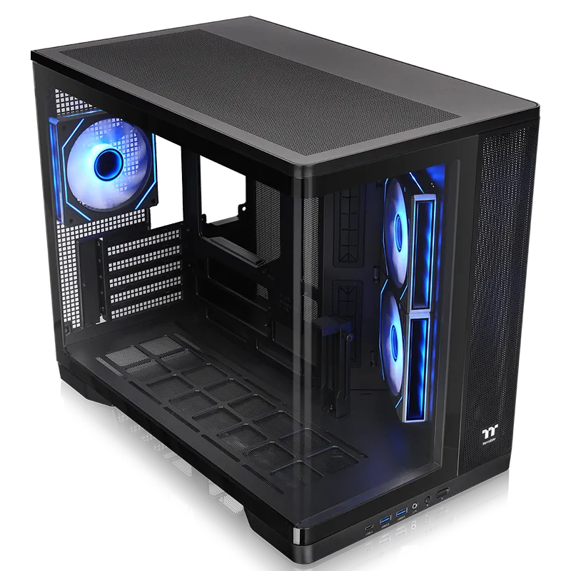 Thermaltake Arcus 280 TG ARGB Micro Tower Chassis - Black