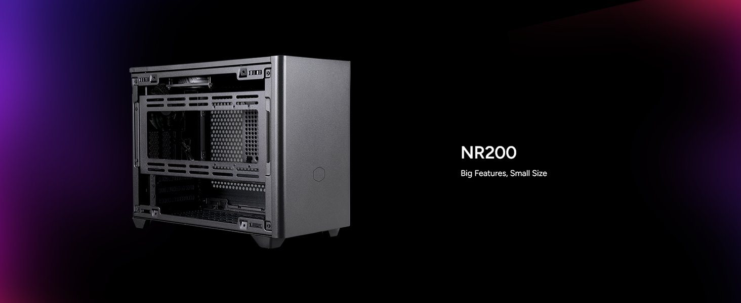 Cooler Master NR200 SFF Small Form Factor Mini-ITX Case 