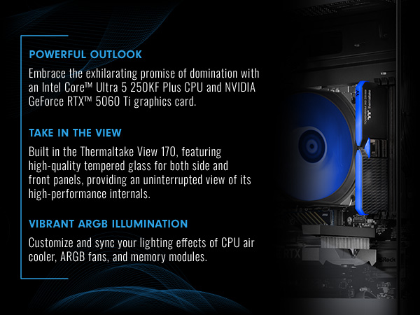 Thermaltake LCGS NE u2560T-V170B Gaming Desktop